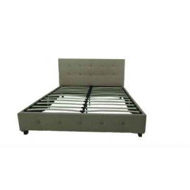 Cama tapizada en color beige Dorel Home