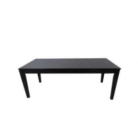 Mesa de comedor rectangular negro