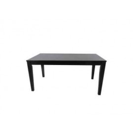 Mesa de comedor mediana negra